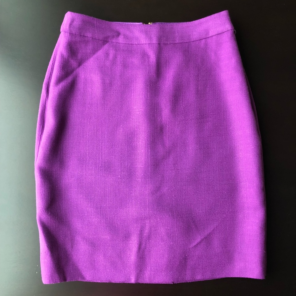 🆕 Kate Spade Purple classic pencil skirt
